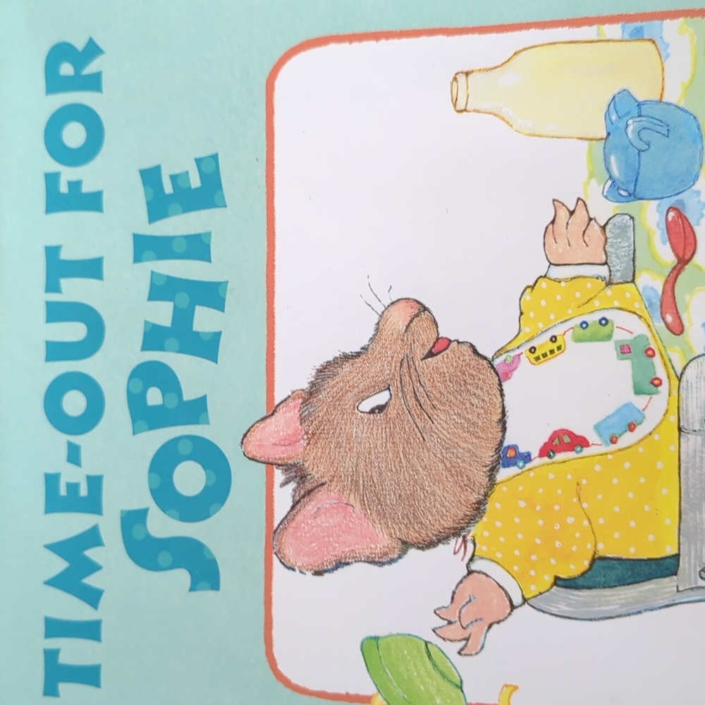 ⭐️ 5/ $25 Time-Out for Sophie Children's Book Hard Cover - Picture 3 of 9